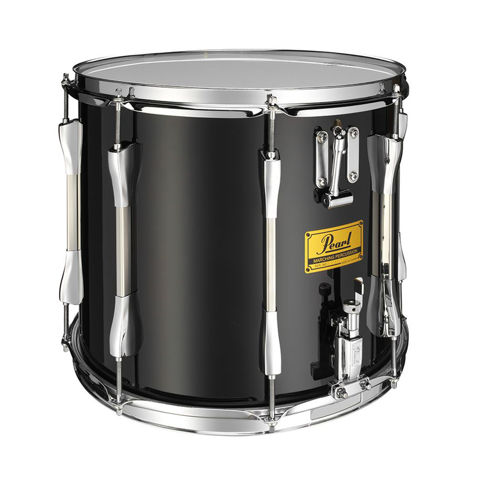 Marching Snare Drum UK Pearl PRS1412TS Black Pearl Marching Drums